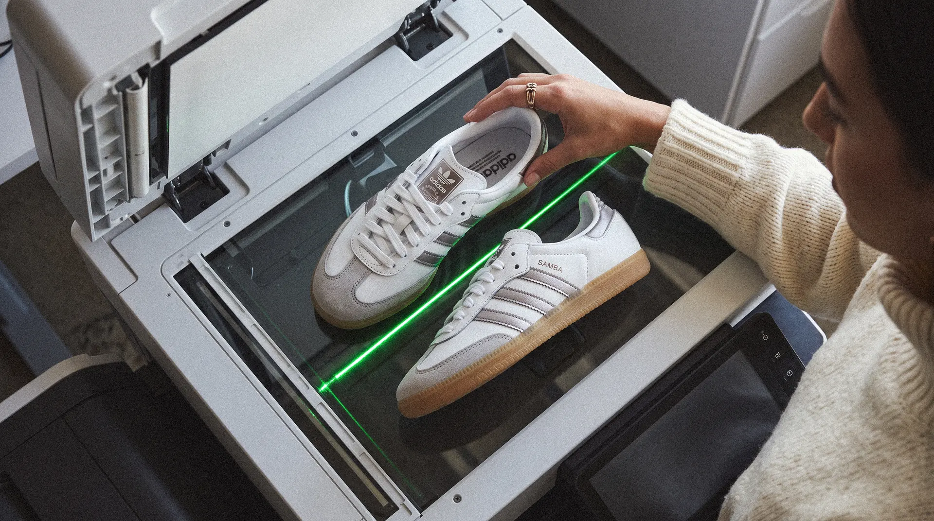 adidas Samba OG — Back to Originals AI campaign concept 02