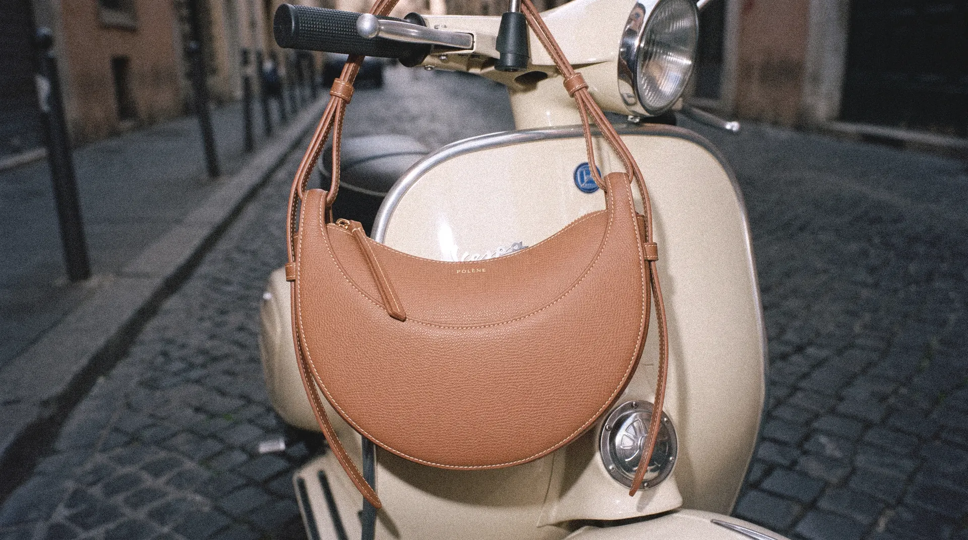 Polène Numéro Dix bag — L’Après-midi AI campaign concept 09